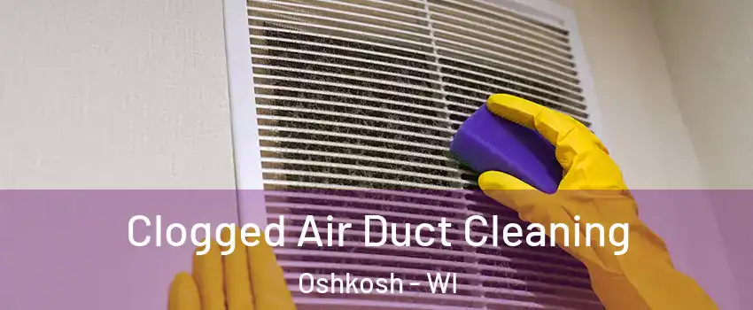  Clogged Air Duct Cleaning Oshkosh - WI