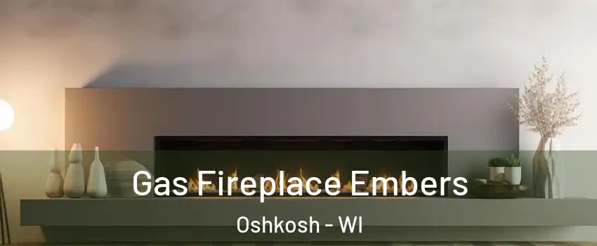  Gas Fireplace Embers Oshkosh - WI