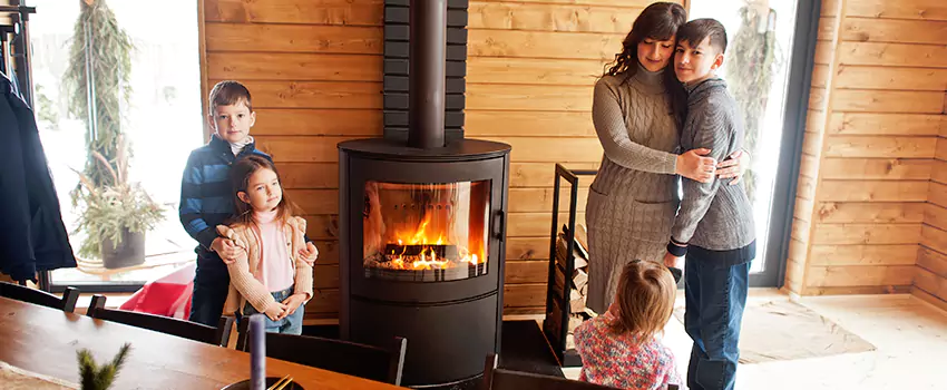Morso Cast Iron Fireplace Insert Installation in Oshkosh, Wisconsin