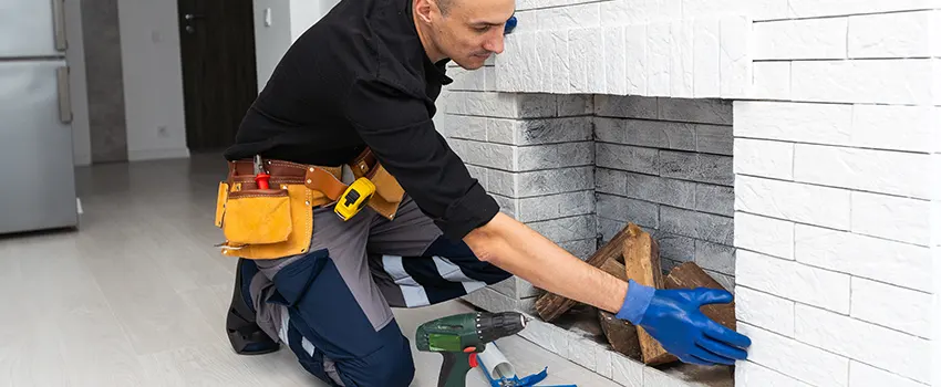Fireplace Damaged Damper Frame Repair Services in Oshkosh, Wisconsin