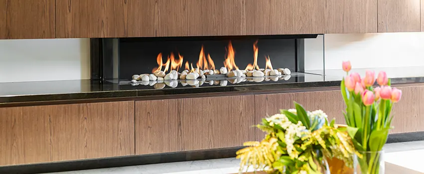 Double-height Fireplace Design Refurbishment in Oshkosh, Wisconsin