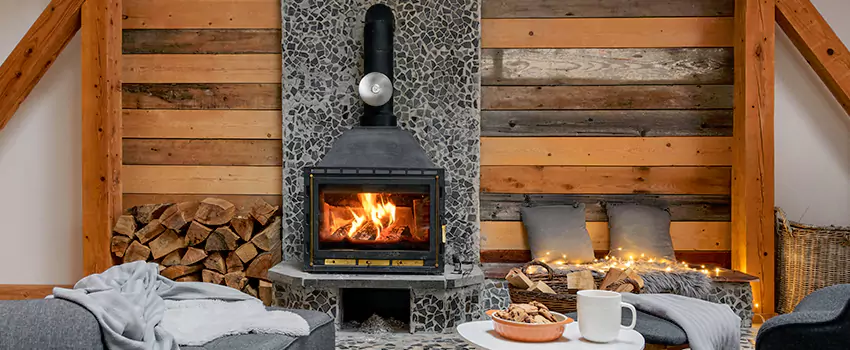 Thelin Hearth Products Direct Vent Gas Stove Fireplace Inspection in Oshkosh, Wisconsin